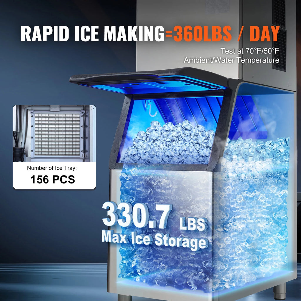 Commercial Ice Maker with Storage Bin L98862