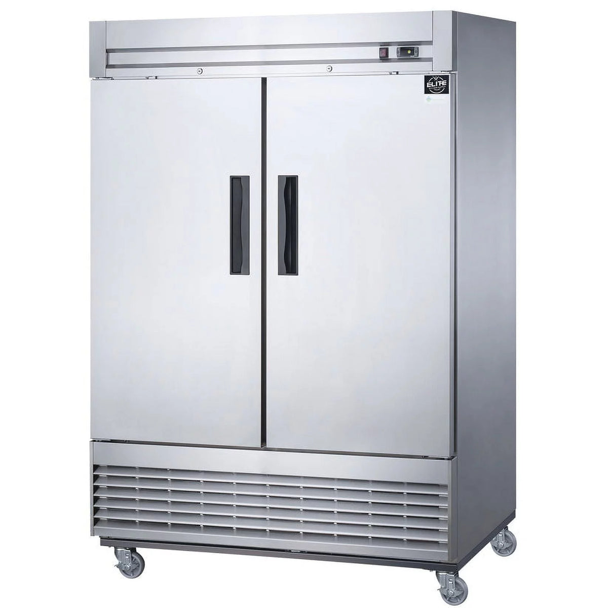 55 in. Two Door Upright Reach-in Freezer in Stainless Steel 40.7 Cu. Ft. N24648