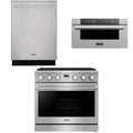 36 Gas Range, Dishwasher and Microwave W70405