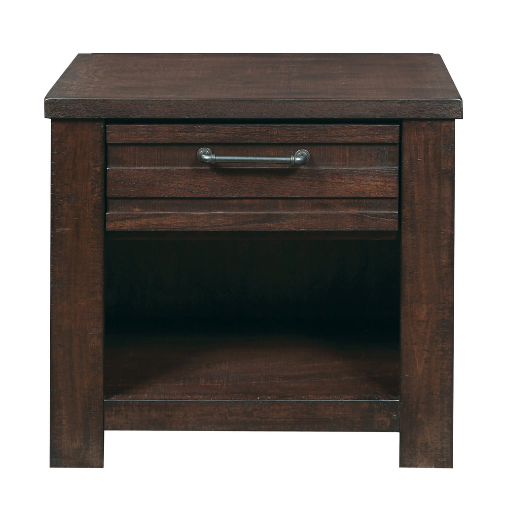 Queen Bed with Dresser, Mirror, Nightstand in Espresso K91932