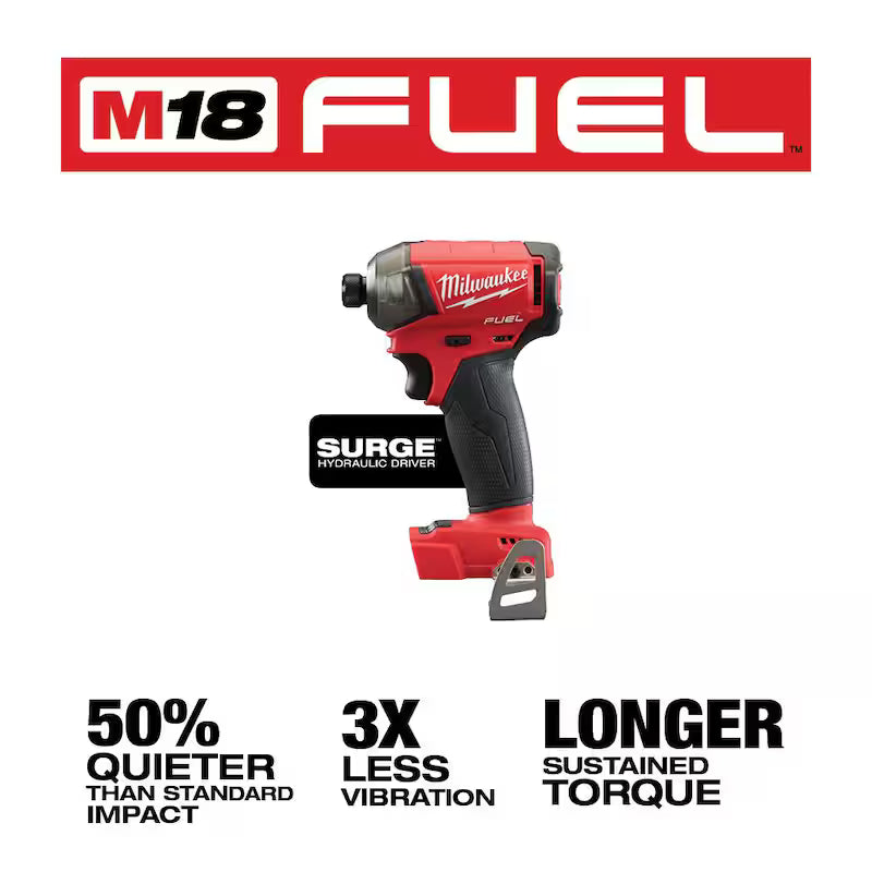 18V Lithium-Ion Brushless Cordless 1/4 in. Hex Impact Driver B80106