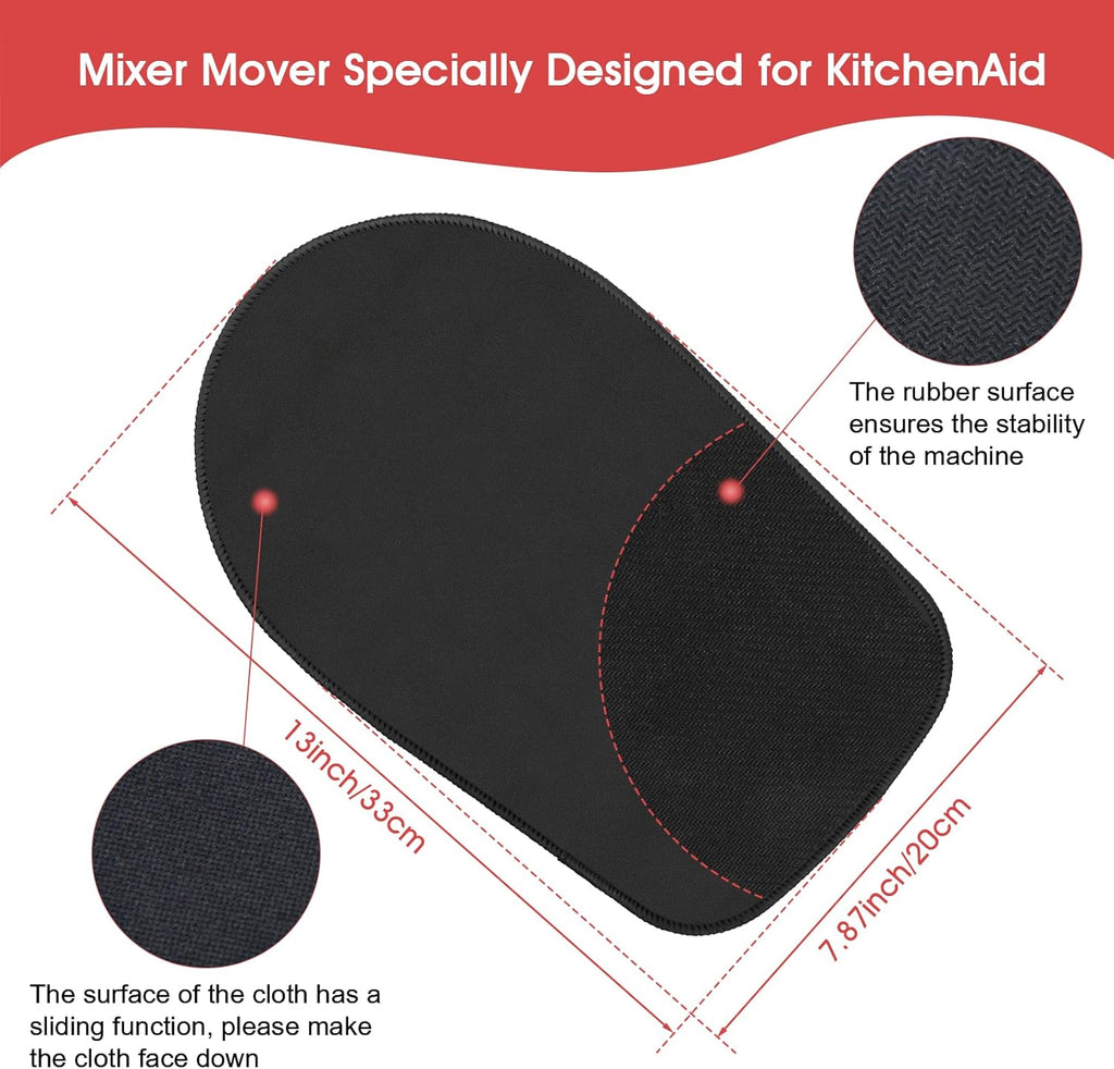 Mixer Slider Mat for KitchenAid Tilt-Head Stand Mixer, Pack of 2 R20889