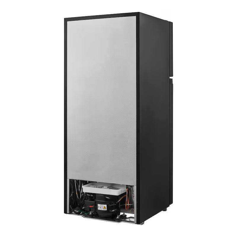 Black 4.5 cu. ft. 2-Door Mini Refrigerator with Freezer P4612