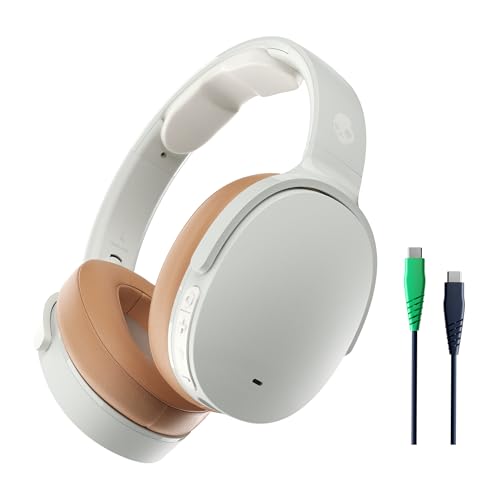 True Black Over-Ear Noise Cancelling Wireless Headphones U8325