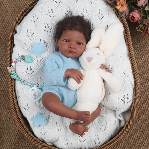 20 Inch Lifelike Reborn Baby Doll with Weighted Soft Body W60637