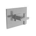 French Gold Shower Trim Plate with Cross Handle I16578