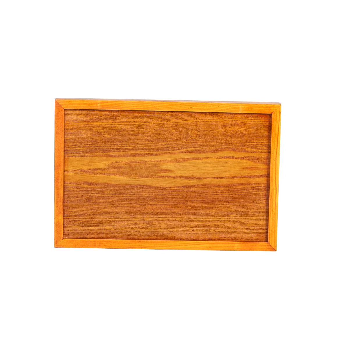 Wooden Serving Tray with Handles (Brown, Rectangle) A5975