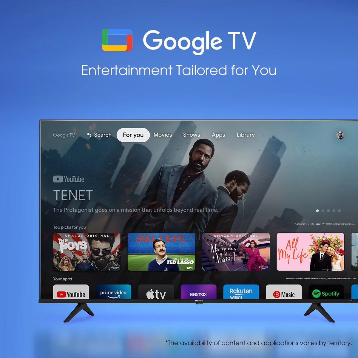 43" Class 4K UHD Google Smart TV W514068