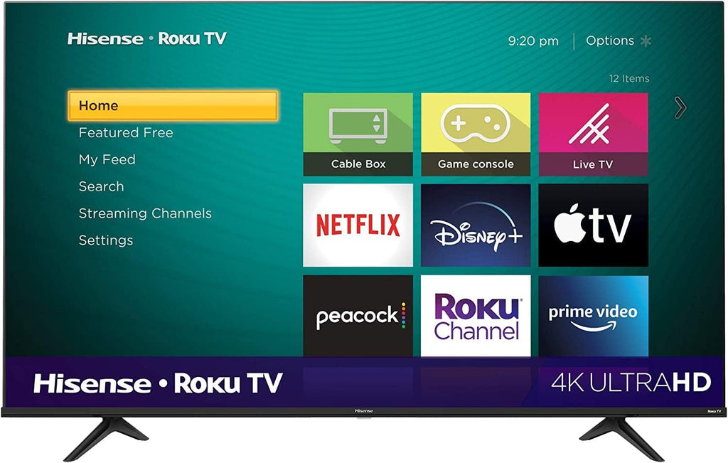 50-Inch 4K UHD Smart Roku TV with 2.1ch Sound Bar P5491