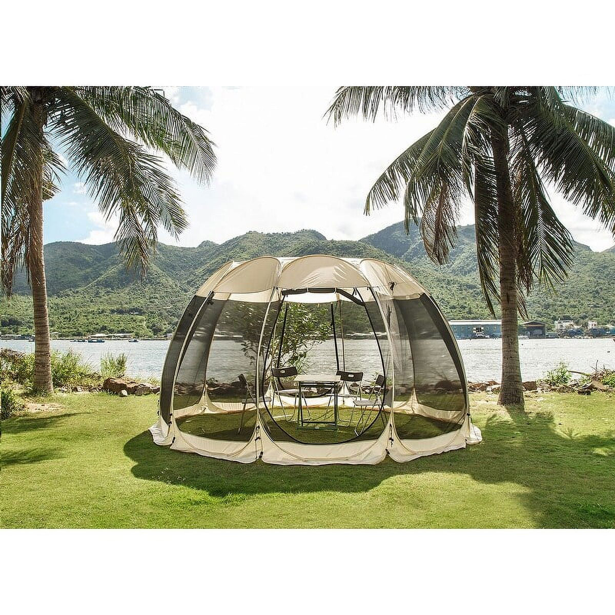 15 x 15 Outdoor Pop Up Screen Tent U5864