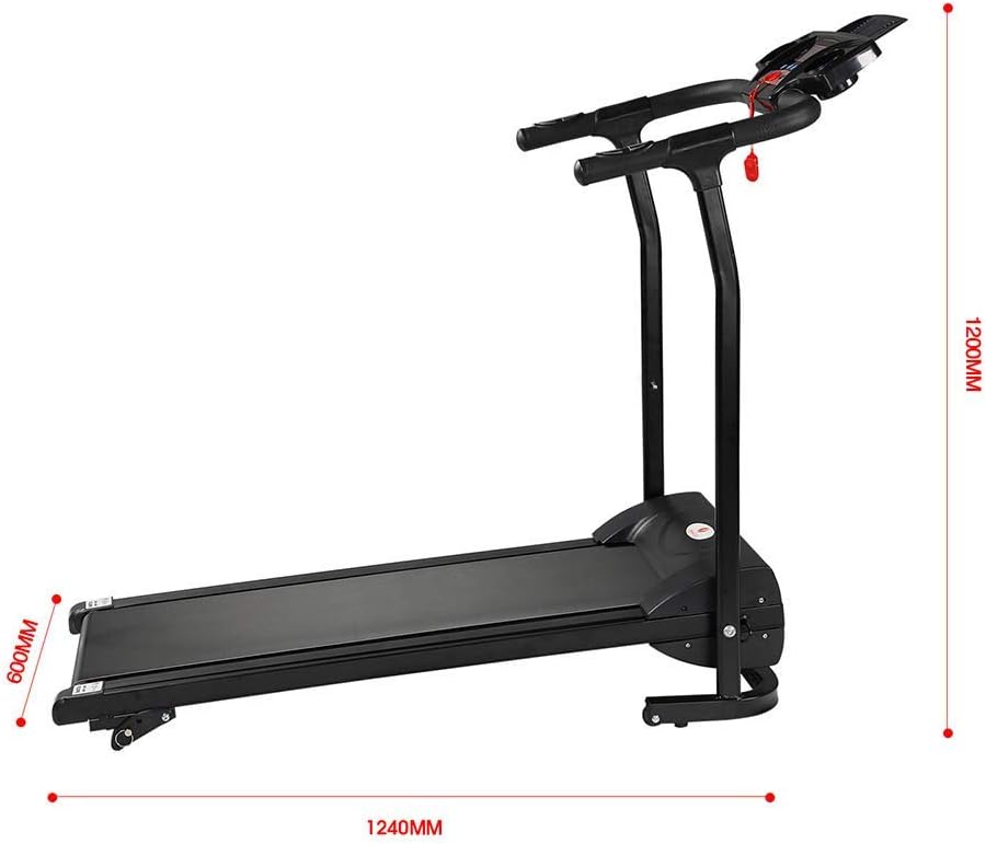 Folding Electric Treadmill with LCD Display A92370