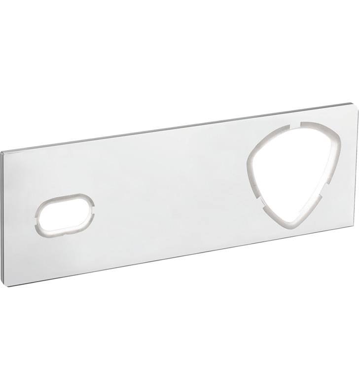 Champagne Bronze Single Handle Wall Mount Escutcheon Assembly D111014