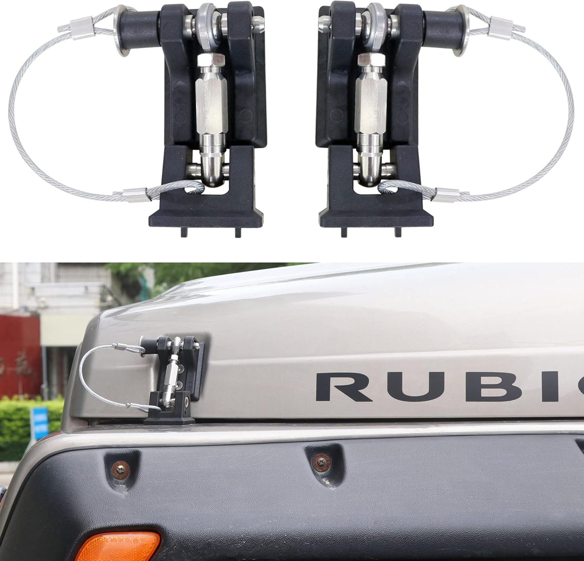Locking Hood Latch Catch Kit 1 Pair R666413