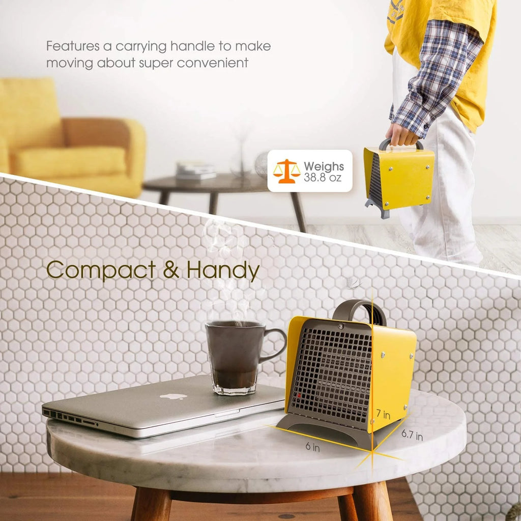 1500W Ceramic Portable Space Heater D361