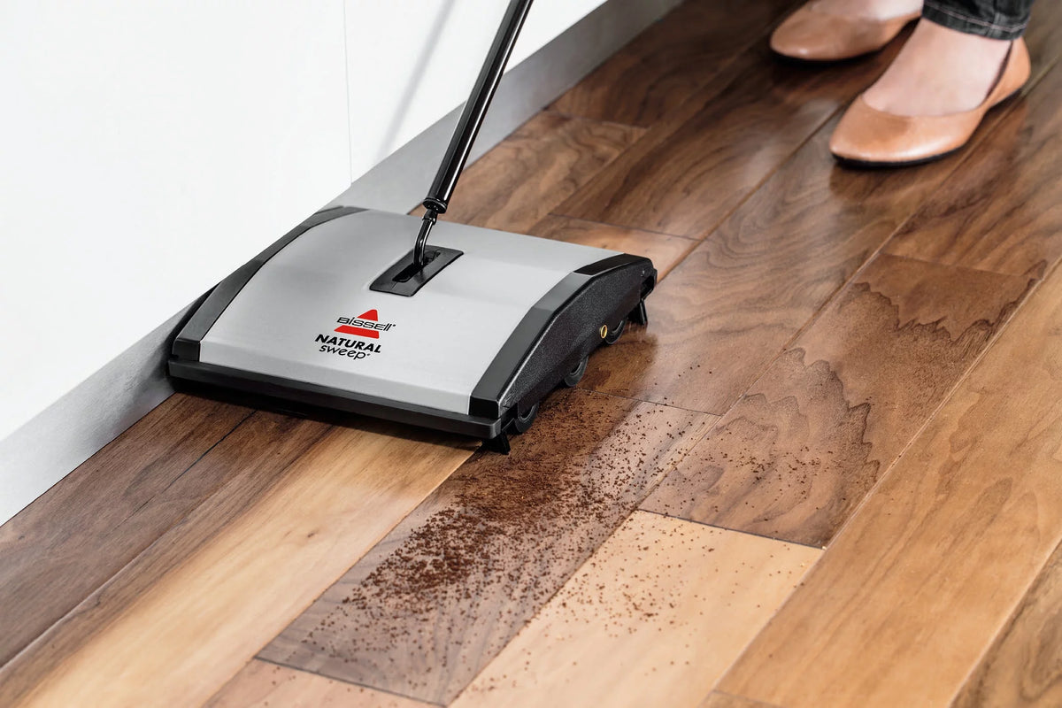 Natural Sweep Carpet & Floor Manual Sweeper H8913