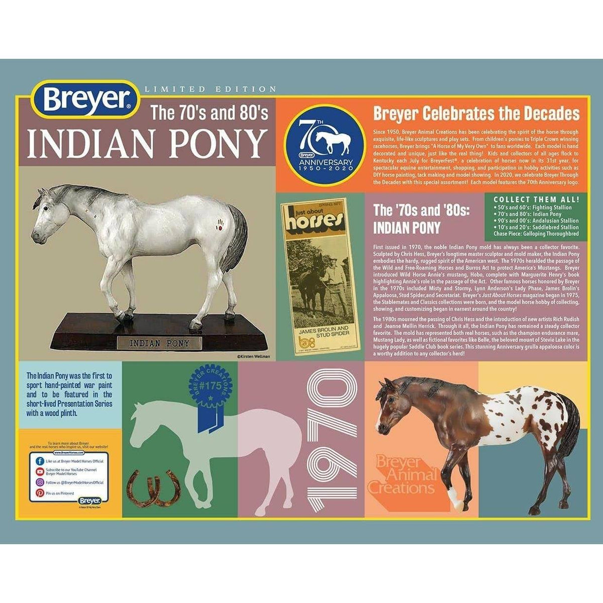 1:9 Scale Model Horse M238425