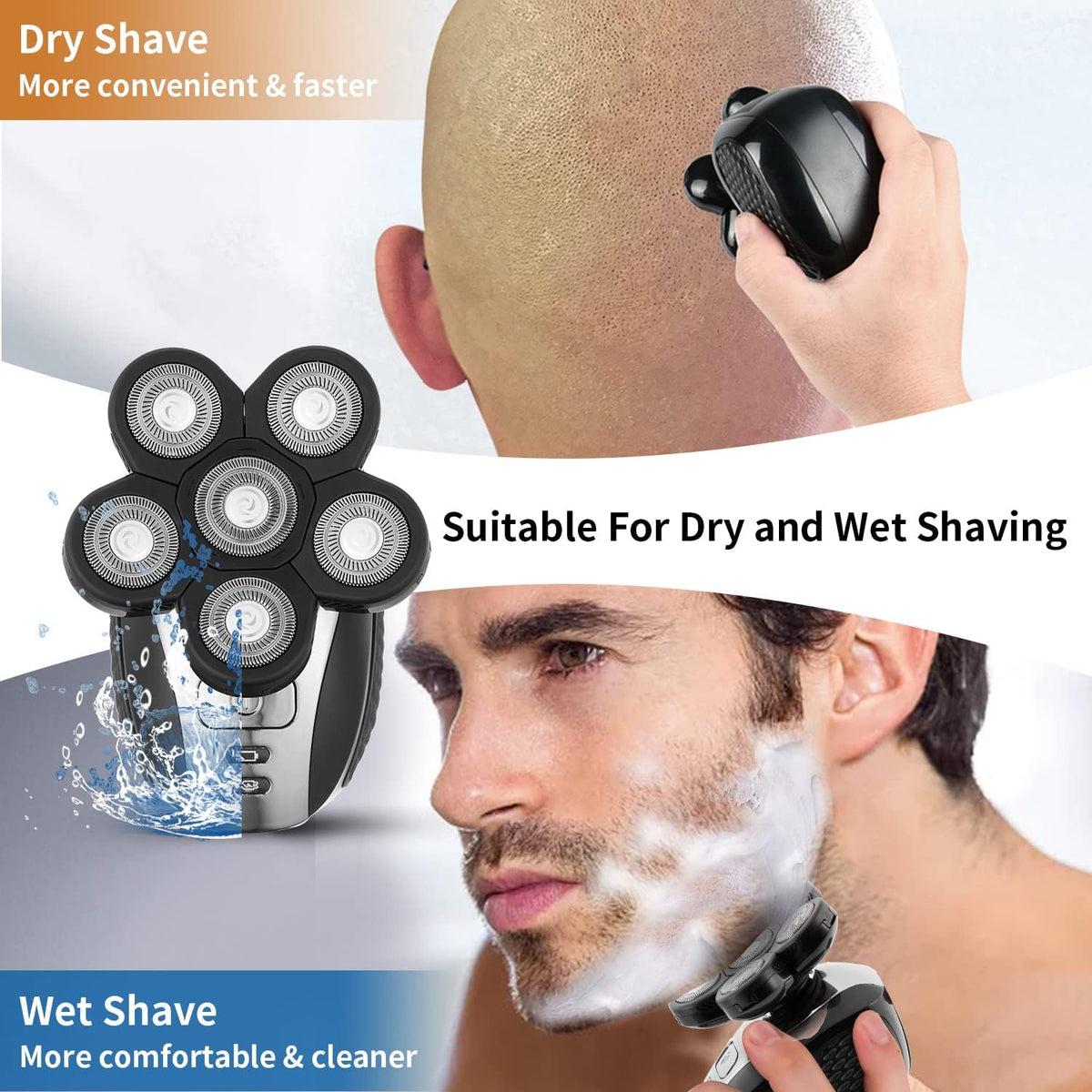 7 in 1 Rotary Head Electric Shaver M652814