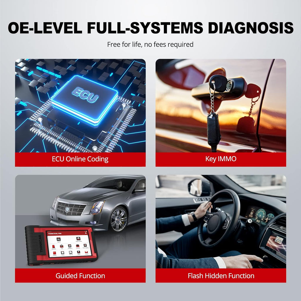 Bi-Directional Automotive Diagnostic Scanner with 34 Reset K5282
