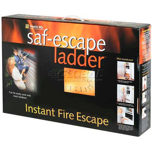 15 ft. Portable Fire Escape Ladder Z695