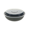 30 oz Black Round Container and Lid M953755