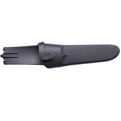 High Carbon Steel Fixed Blade Utility Knife with Combi-Sheath O62110