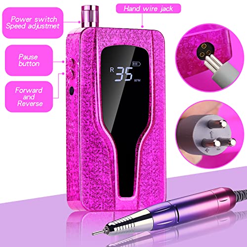 Rechargeable Cordless Electric Nail Drill N8911