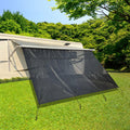 RV Awning Shade Screen with Zipper 8'X12'3'' Z49665