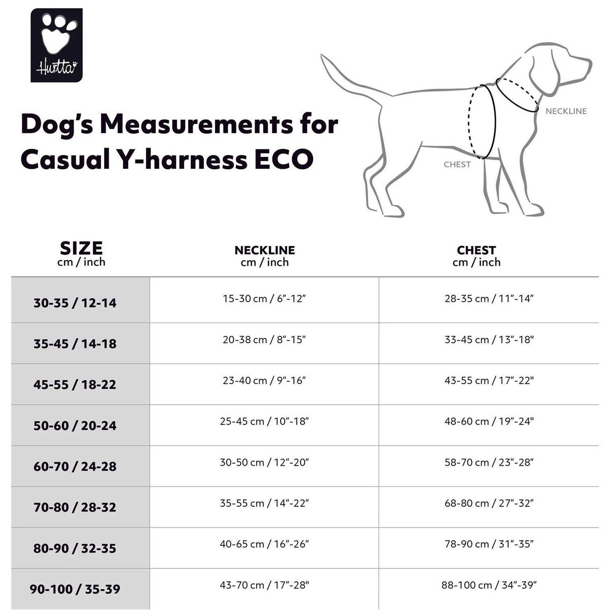 Casual Dog Y-harness ECO X9487