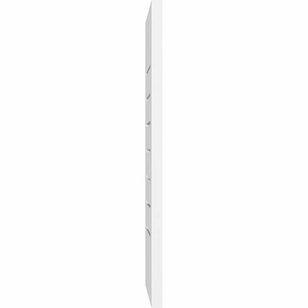 Vertical Surface Mount PVC Gable Vent N7890