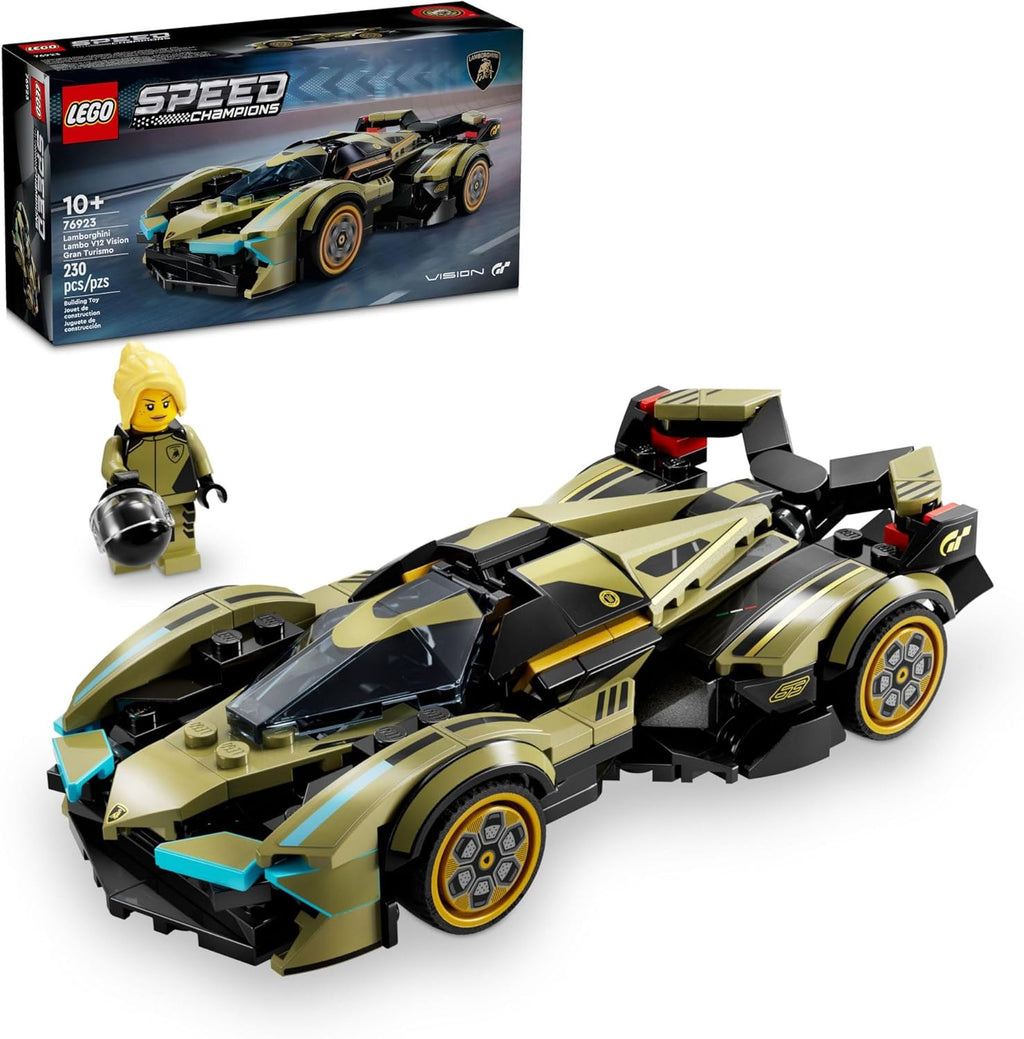 LEGO Speed Champions Lamborghini Lambo V12 Vision GT Super Car Building Toy Set V37907