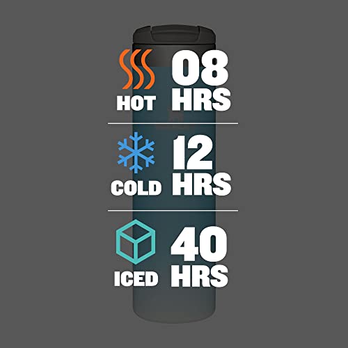 16 oz Insulated Stainless Steel Water Bottle F457