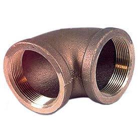 Brass 125 lb Lead Free 1/4x22 90 Degree Elbow NPT Female Q9789