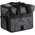 Black Polyester Take-Out Delivery Bag M3684