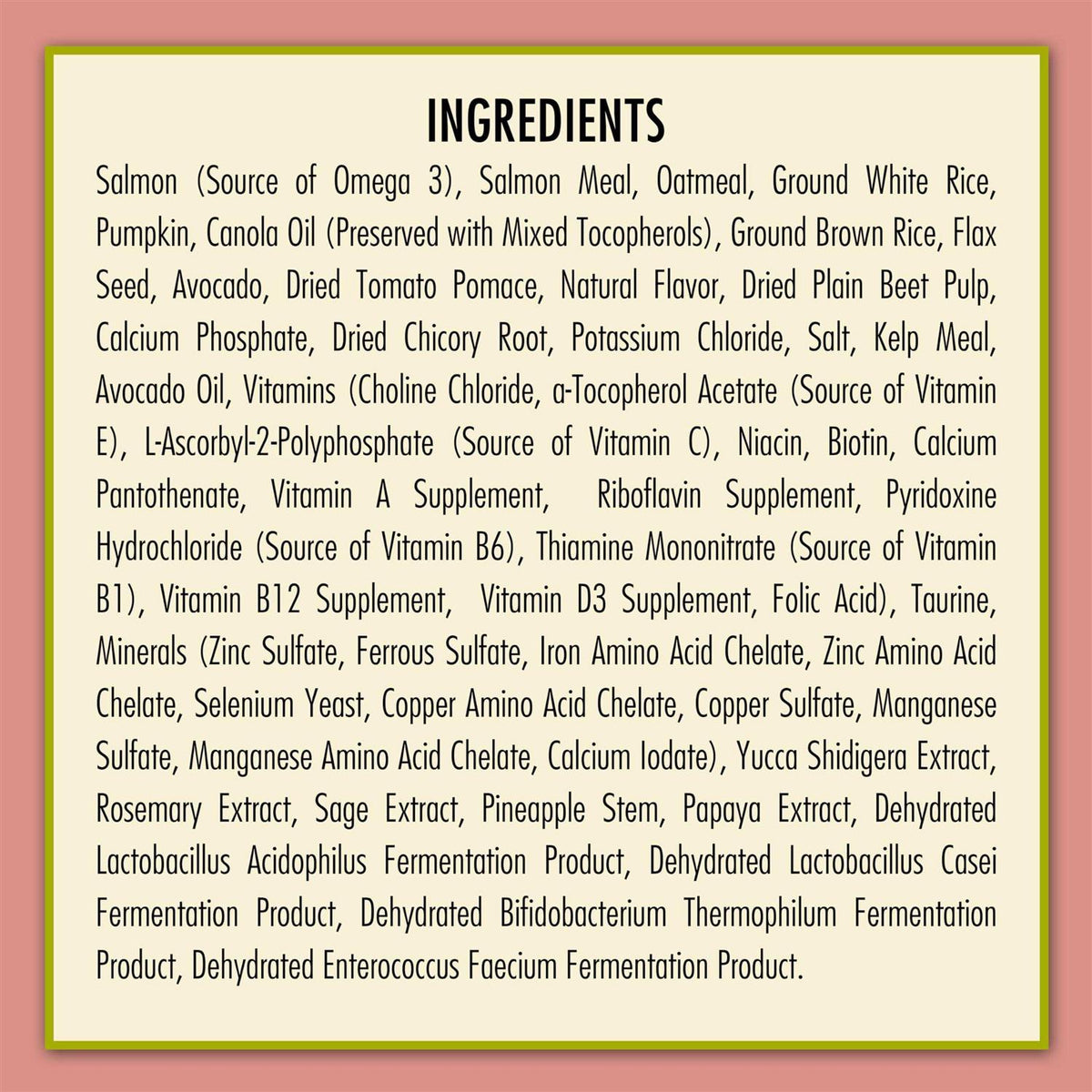 Salmon & Oatmeal Formula Dry Dog Food M948434