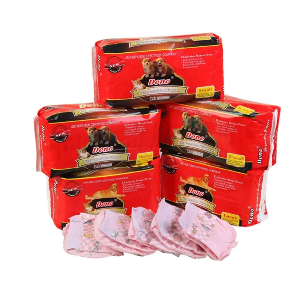 20pcs Super Absorbent Disposable Puppy Diapers O61930