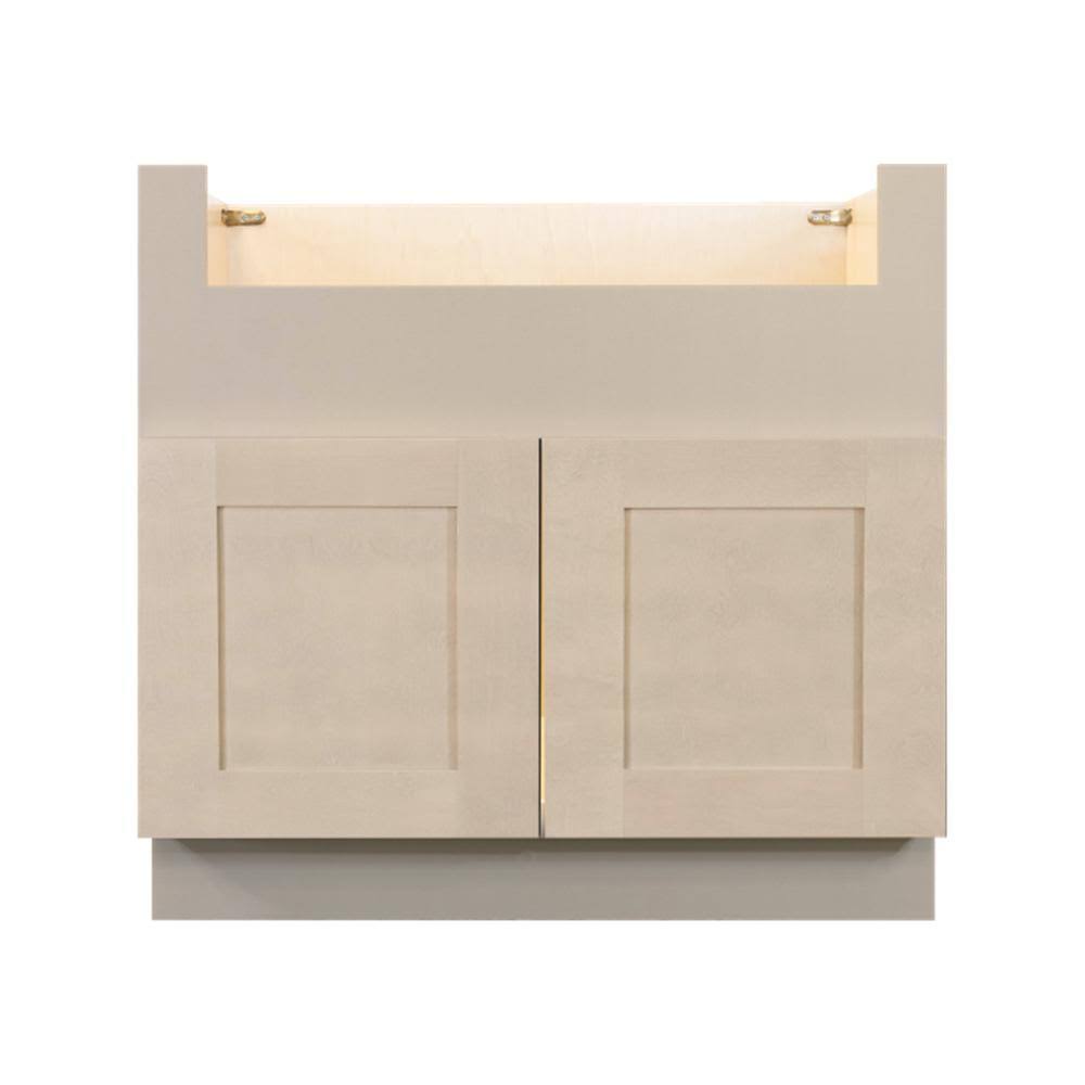 Stone Wash Shaker Farm Sink Base Kitchen Cabinet 36 in. W x 34.5 in. H X22203