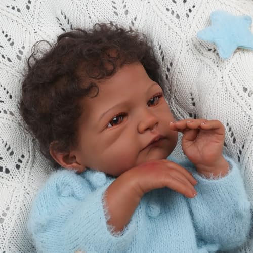 20 Inch Lifelike Reborn Baby Doll with Weighted Soft Body W60637