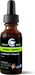 Lymphatic Cleanse Immune Support Supplement, Alcohol-Free Liquid Herbal Supplements, 1 fl oz D633621