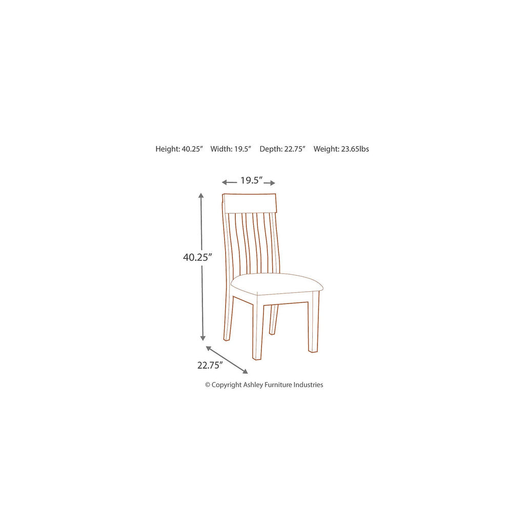 Brown Dining Room Chair, Set of 2 G2508