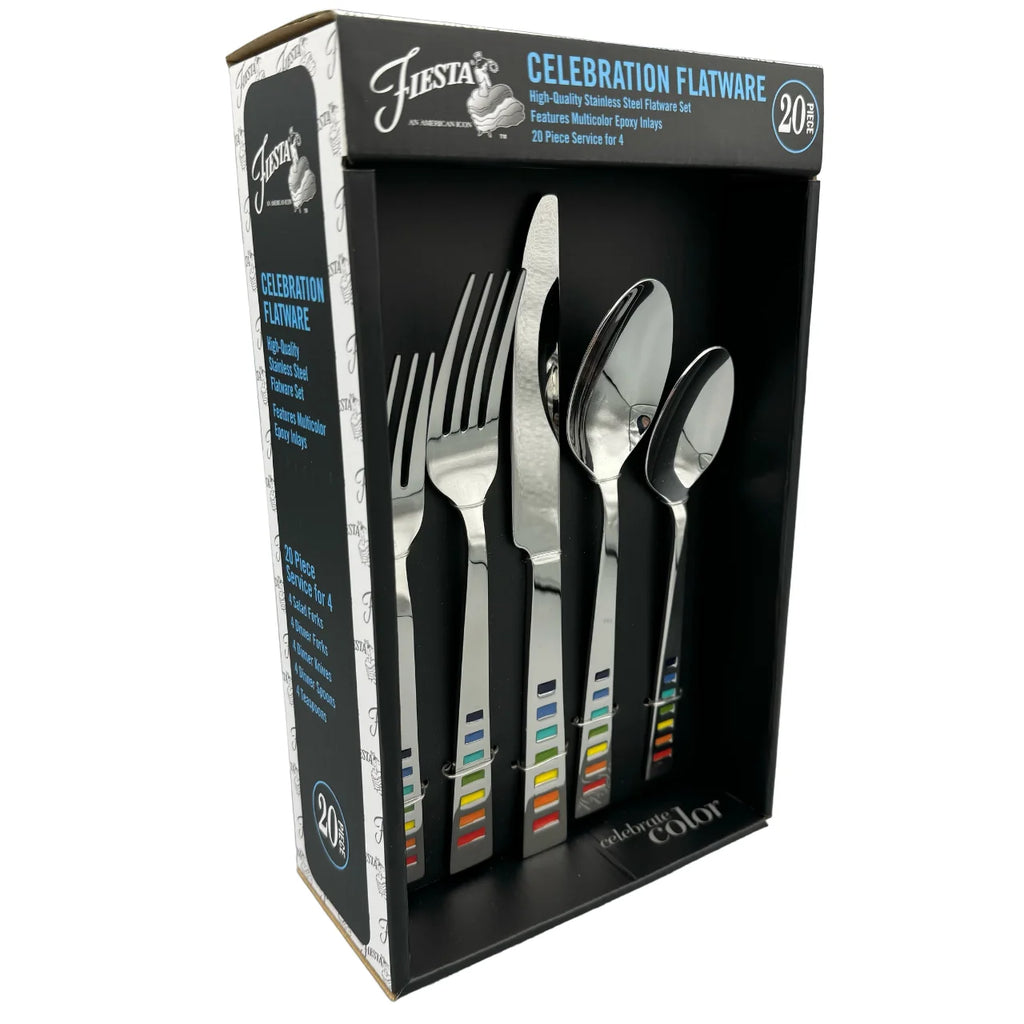20pc Stainless Steel Flatware Set V411