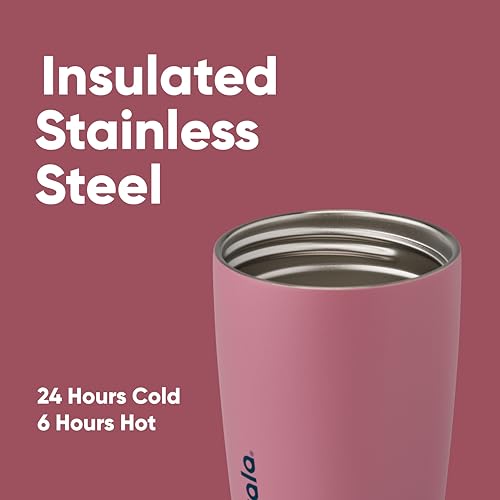 Pink 20 oz Insulated Stainless Steel Coffee Tumbler G6997
