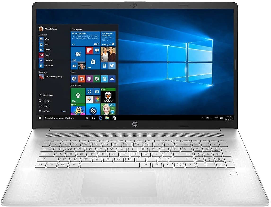 17.3" HD+ Touchscreen Laptop, AMD Ryzen 5 5500U, 16GB RAM, 512GB SSD+1TB HDD, Windows 11 Home O44921