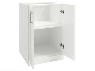 White 2-Door Cabinet R533