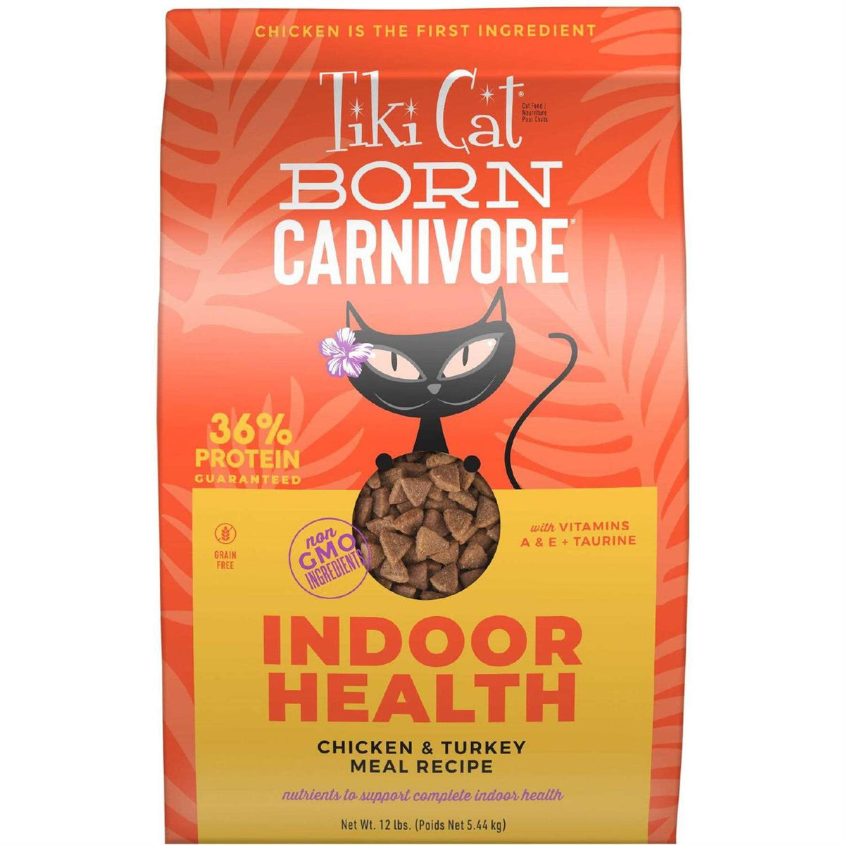 Chicken & Turkey Meal Recipe Dry Cat Food U789852