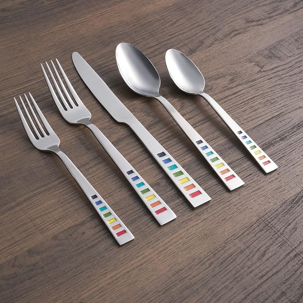 20pc Stainless Steel Flatware Set V411