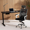 Black Ergonomic Mesh Office Chair with Lumbar Support M25982