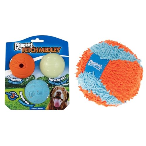 Medium (2.5 Inch) Pack of 3 Dog Ball Dog Toys F62504