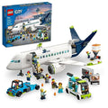 Passenger Airplane Building Toy Set with 9 Minifigures R670469