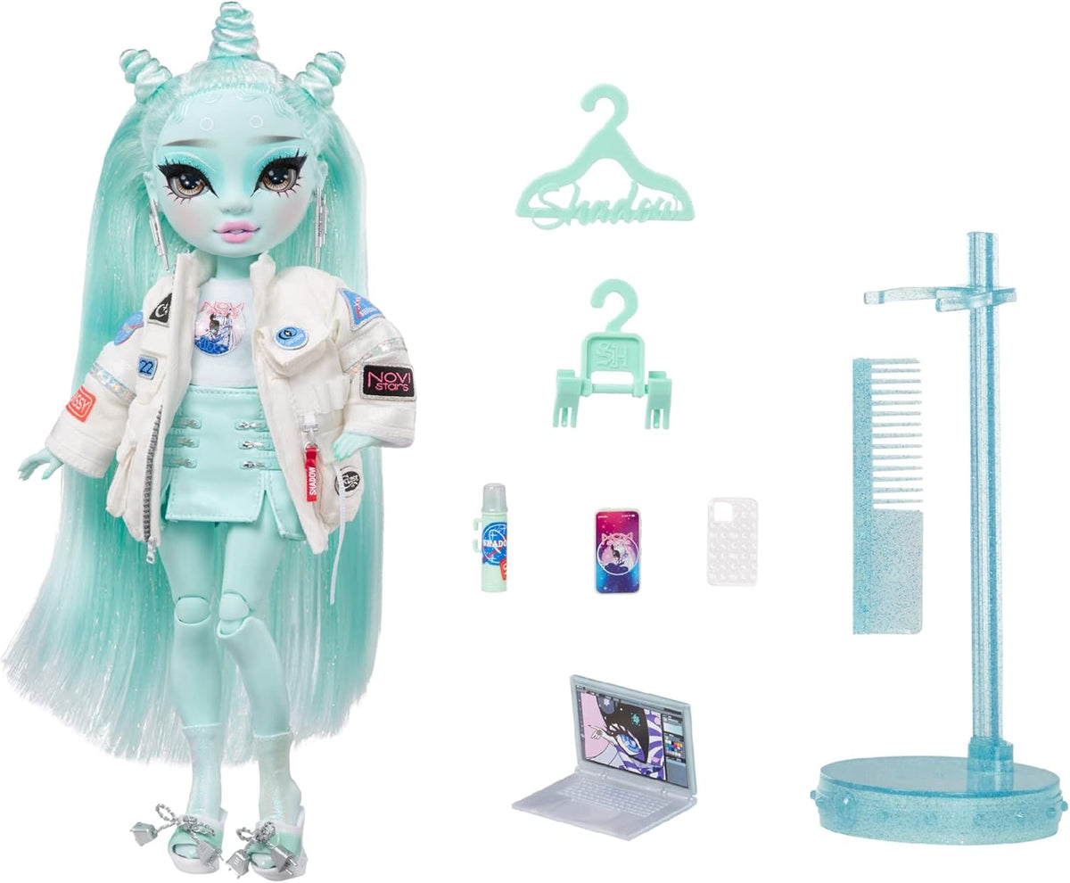 Light Green Fashion Doll with Fashionable Outfit & 10+ Colorful Play Accessories L644