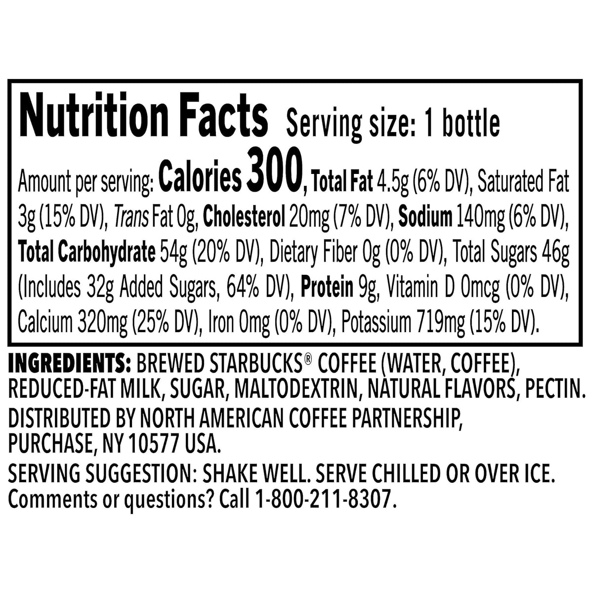Pumpkin Spice Coffee Drink, 13.7 fl oz Bottles (12 Pack) W37981
